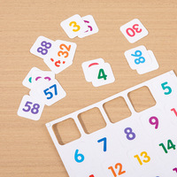 Jouet éducatif en bois Montessori pour l'apprentissage précoce des mathématiques, outils pédagogiques d'addition et de soustraction, boulier à billes pour enfants de l'école primaire