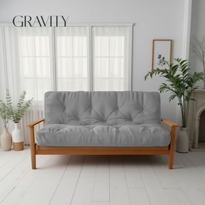 Современная складная кровать-платформа из массива дерева в минималистичном стиле, полноразмерная, для арендаторов, оптовая продажа - Product Image 2