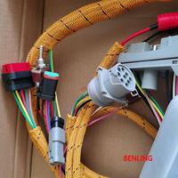 Arnés de cableado de prueba para motores C4.2, C4.4, C6.4, C7.1, C9, C13, C15, C18, y arnés de cableado de arranque y comprobación para reparación de CATERPILLAR 320C, 320D