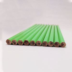 Lápices de Dibujo Hexagonales Verdes de Madera Hb para Niños al por Mayor con Borrador - Product Image 6