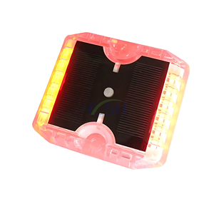 سعر الرصيف Abs أبيض ، عاكس أحمر للطريق عيون القط علامات رخيصة مسمار فينزويلان البلاستيك 3 متر علامة القط - Product Image 4