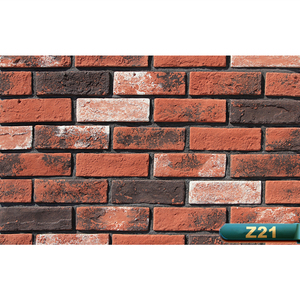 Revêtement mural décoratif en briques rouges BERICH Z18, faux briques murales en vente - Product Image 3