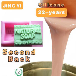 מפעל ישיר מכירות נוזל סיליקון גומי עבור מלבן סגלגל ופרח בצורת סבון תבניות פח נרפא rtv2 גומי סיליקון - Product Image 6