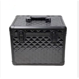 Valigetta Impermeabile per Toelettatura Cavalli, Scatola di Stoccaggio in Alluminio per Strumenti di Pulizia per Cavalli e Animali Domestici, Valigetta in Alluminio di Grande Capacità - Product Image 2