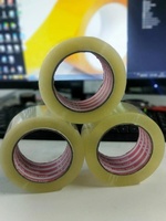 Ruban adhésif de papeterie BOPP en direct d'usine, longueur de 20 m, rouleau de colle, adhésif correcteur, largeur de 18 mm pour le masquage, l'emballage acrylique