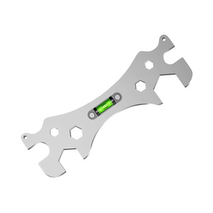 Llave de instalación de ducha Hamate con nivel, herramienta manual de bricolaje de acero inoxidable hexagonal de 8 mm de grosor - Product Image 2