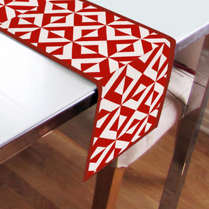 Camino de Mesa Personalizable 100% Algodón Puro con Diseño Impreso, Cubierta de Mesa Ecológica y Sencilla para Decoración Diaria del Hogar - Product Image 3