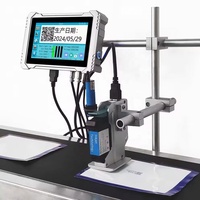 25.4 Mm Datumcode Inkjetprinter Industriële Automatische Codeermachine 7 Inch Online Tide Inkjetprinter