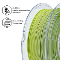 Filament d'impression 3D ZIRO fabriqué en Chine, 1,75 mm, 1 kg, PLA mat dégradé, filament d'imprimante 3D, tiges en plastique