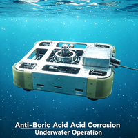 Robot ROV anti-corrosion au boro, résistant aux radiations, avec outils modulaires à changement rapide pour les travaux de réparation des piscines de carburant radioactif