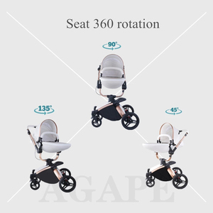 Système de voyage chinois bébé poussette voiture style bébé marcheurs bébé poussette 3 en <span class=keywords><strong>1</strong></span> avec siège <span class=keywords><strong>auto</strong></span> - Product Image 6