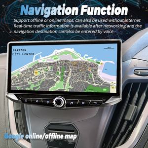 Estéreo QLED Carplay de 10.88'' para Ford Transit Tourneo Custom 2013-2021, Reproductor Multimedia Android 2 Din, Asistente de Marcha Atrás, GPS, Tablero de Instrumentos - Product Image 5