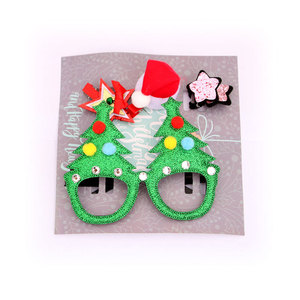 Nouvelles décorations de Noël, pinces à cheveux, lunettes, coffret cadeau de Noël, cadeaux pour enfants, cadeaux pour événements - Product Image 5