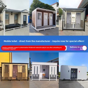Toilettes portables d'extérieur AsyvA, toilettes publiques écologiques Apple House pour <span class=keywords><strong>chantier</strong></span> <span class=keywords><strong>de</strong></span> construction - Product Image 5