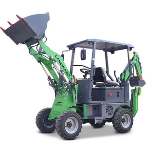 Mini-pelleuse 4x4 LW15-06 à faible consommation de carburant, haute qualité, certifiée CE EPA, idéale pour les petits travaux de jardinage – Meilleure vente - Product Image 1