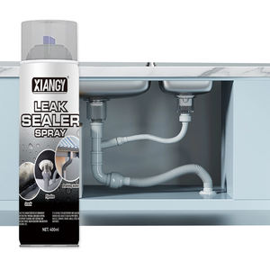 Agente de taponamiento de tubería de agua no tóxico impermeable 400ml <span class=keywords><strong>Spray</strong></span> negro impermeable y a prueba de fugas - Product Image 1