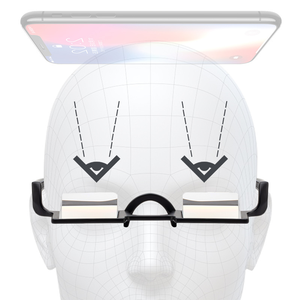 Novos Óculos Horizontais Preguiçosos com 90 °   Óculos de Leitura com Lentes <span class=keywords><strong>Prism</strong></span>áticas Leves para Assistir TV e Usar Smartphone na Cama - Product Image 4