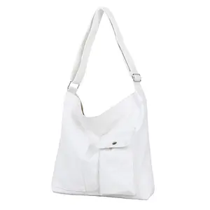 2023 Hot sale Supplier Customizable Summer Tote Bag women's Canvas Premium Felt Shopping Bag With Handle