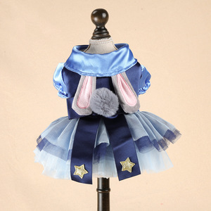 Divertido Disfraz <span class=keywords><strong>de</strong></span> Princesa para Perro, Estilo Película, Falda Tutú, Chaleco para <span class=keywords><strong>Cachorros</strong></span>, Conejos y Gatos, Ropa <span class=keywords><strong>de</strong></span> Fiesta para Perros Pequeños, Lavable, Poliéster - Product Image 5
