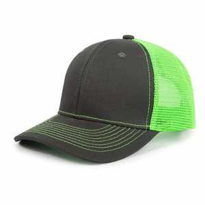 Casquette de baseball trucker en maille personnalisée avec logo brodé, 6 panneaux, vente en gros directe usine - Product Image 4