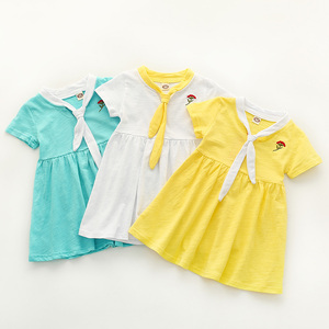 Nuevo y Moderno Vestido Árabe Salwar Kameez Jalabiya para Bebés Niñas con Camisas y Diseño de Corbata, Compra Directa del Proveedor en China - Product Image 3