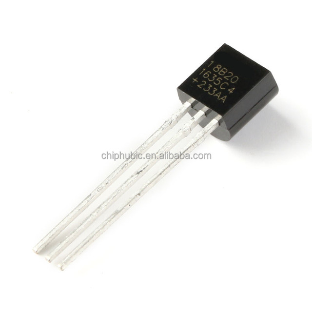 Original genuine IC chips Integrated Circuit DS18B20+ TO-92 programmable digital thermometer_temperature sensor