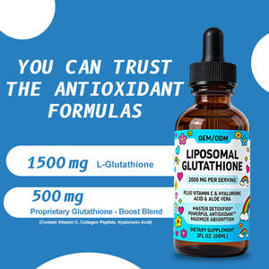 Zeer Krachtige Formule Met Alle Natuurlijke Ingrediënten <span class=keywords><strong>100</strong></span>% Zuiverheid Voedingssupplement Eersteklas Suikervrije Glutathiondruppel - Product Image 4