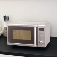 Four à micro-ondes de comptoir en acier inoxydable de qualité supérieure 20L 230V/50HZ à commande mécanique électrique pour usage domestique DMD70-20LBSM(CPK)