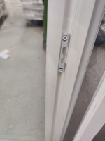 Fenêtres coulissantes simples de style américain en gros avec bride de fixation et moustiquaire pour maison conteneur