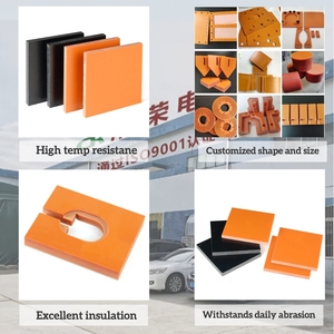 Lámina de Baquelita <span class=keywords><strong>Catalin</strong></span> a Precio de Fábrica, Placa Aislante Laminada de Papel Fenólico, Aplicación de Alto Voltaje, Certificación ROHS - Product Image 3