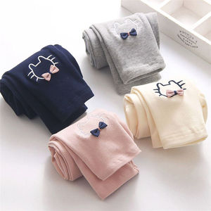 Boutique en ligne chinoise, vente en gros pas chère de leggings en coton pour filles, leggings moulants pour enfants, avec les meilleures photos - Product Image 2