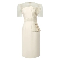 Robe d'anniversaire d'été, nouvelle robe pour femmes, douce et élégante, bretelles spaghetti, longueur thé, illusion, aspect jeune