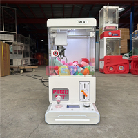 Mini machine à griffes commerciale couleur unie, machine à griffes en métal pour événements, petite machine à prix d'arcade pour la promotion