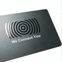 Carte de visite vierge Nfc imprimable en gros personnalisée 13.56mhz Pvc Rfid IC Card