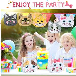 Piñatas Personalizadas de Gatito Nicro, Bolsa de Dulces, Recuerdo de Fiesta de Baby Shower o Cumpleaños, Juguete 3D, Piñata Mini al por Mayor para Niños - Product Image 3