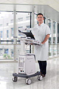 Sonosbape mesin <span class=keywords><strong>Ultrasound</strong></span>, Sonoscape P20 4D 5D troli warna Doppler - Product Image 4