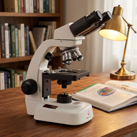 Phenix BMC50-A2-1000X Economical LED Biological Cordless Optional Student Microscope