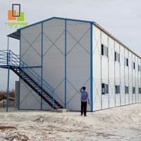 Casa modular prefabricada de acero de 3 pisos de montaje rápido, Panel sándwich móvil para sala de estar directo de fábrica, casa K desmontable
