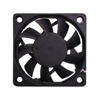 Ventilateur de refroidissement sans balais axial personnalisé de haute qualité 60mm 5000 tr/min 6015 cc 12V 24V 5000 tr/min RD PWM FG 60X60X15MM boule/manchon