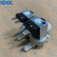 Katup Inlet Air Mesin Cuci Original 2C122-000005 220V-240V 50/60Hz Katup Solenoid Mesin Cuci untuk TCL Laundry