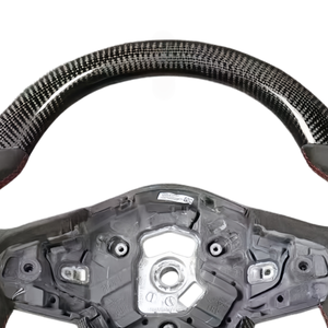 Volante Deportivo Personalizado de Alcántara y Fibra de Carbono Forjada para <span class=keywords><strong>Toyota</strong></span> <span class=keywords><strong>GR</strong></span> Supra A90 - Product Image 5