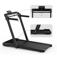 Tapis de marche électrique pliable pour la maison, équipement de fitness, entraînement à domicile, moteur 1,0 CV, 120 kg