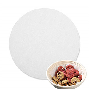 Round <b>Silicone</b> <b>Baking</b> Paper 12 Inch Oven Safe Disposable For Cake Pizza <b>Baking</b> - Product Image 3