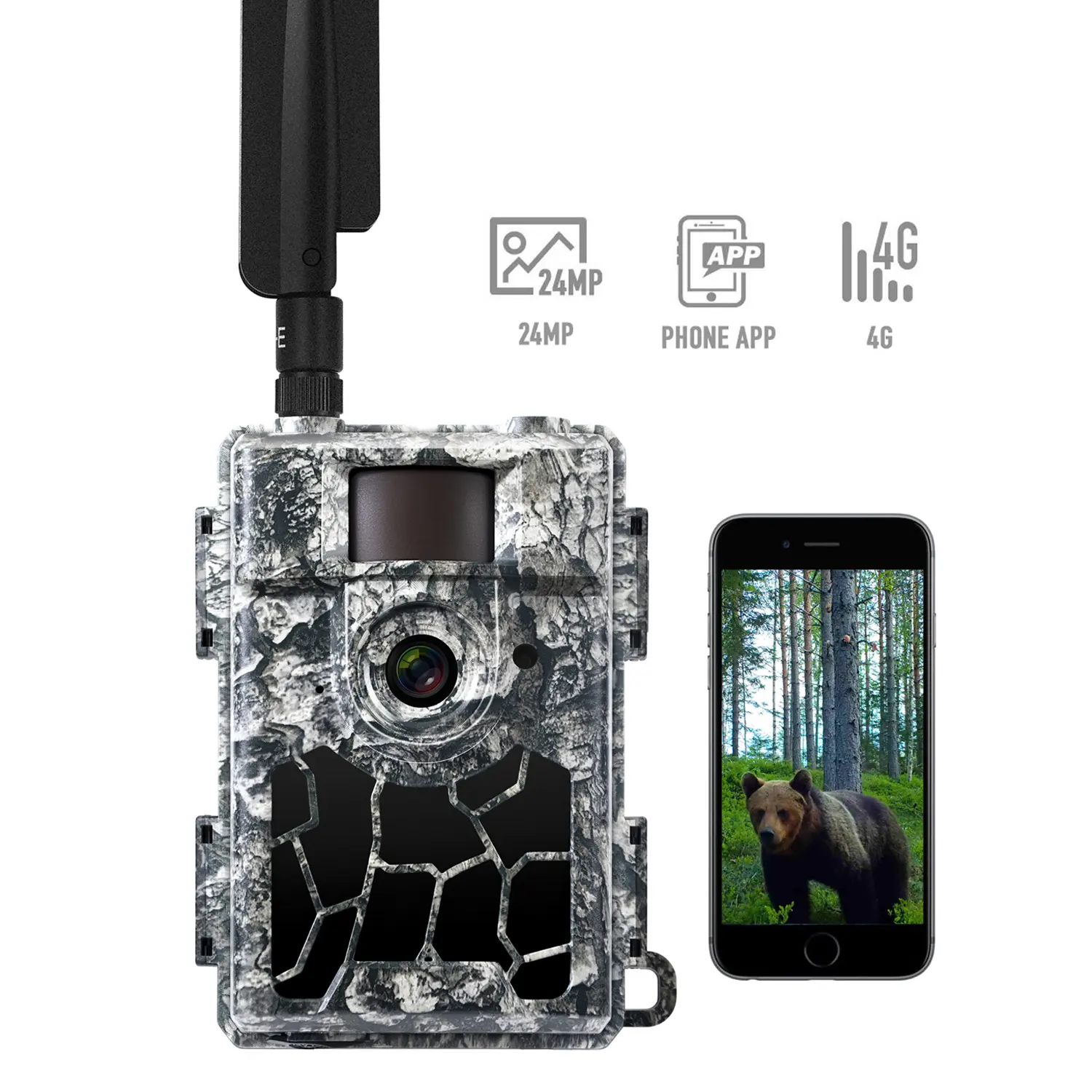 Willfine wireless cellular deer trap game camera de chasse 4g outdoor wildlife Trail Hunting Camera