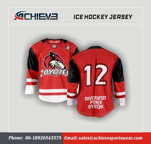 Maillots de <span class=keywords><strong>hockey</strong></span> sur glace personnalisés avec logo OEM, uniformes d'entraînement de <span class=keywords><strong>hockey</strong></span> uniques - Product Image 1