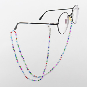 Thời trang hạt giống đính cườm Masking Chain Eyewear Kính mát dây cổ dây đeo kính đọc sách chuỗi - Product Image 4