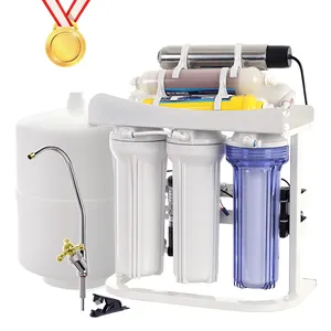 Adjust TDS UV Light Supply Mineral Alkaline Water Purificador De Agua 8 Stage Reverse Osmosis Water Filter System For Home