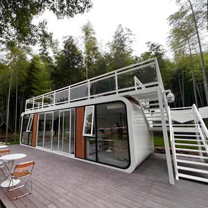 Chất Lượng Cao Sang Trọng Tốt Casas 2 Phòng Ngủ Container Nhà Thiết Kế Hiện Đại Đúc Sẵn Di Động Baratas Apple Cabin Văn Phòng Khách Sạn Sử Dụng - Product Image 1