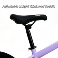 Vélo pour enfants de 16, 18, 20 et 22 pouces en acier haute teneur en carbone, disponible en rose, violet, bleu, gris et noir, pour garçons et filles