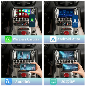 Viknav Linux System Wireless Carplay <b>Android</b> Auto Decoder <b>Box</b> For Lamborghini 2011-2018 GPS Navigatipn Original Car Radio Screen - Product Image 6